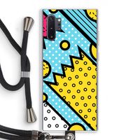 Pop Art #1: Samsung Galaxy Note 10 Plus Transparant Hoesje met koord