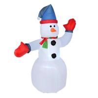 Opblaasbare sneeuwpop - 180 cm - met verlichting - sneeuwman opblaasbaar