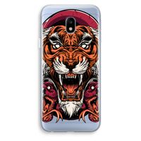 Tiger and Rattlesnakes: Samsung Galaxy J3 (2017) Transparant Hoesje