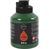 Creativ Company Acryl verf, semi-glanzend, semi-transparant, donkergroen, 500 ml/ 1 fles