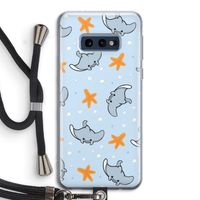 Manta: Samsung Galaxy S10e Transparant Hoesje met koord