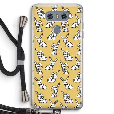 Haas: LG G6 Transparant Hoesje met koord