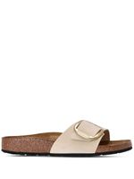 Birkenstock claquettes Madrid Big Buckle - Tons neutres