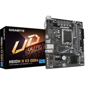 Gigabyte H610M H V3 DDR4 moederbord Intel H610 Express LGA 1700 micro ATX