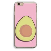 Avocado: iPhone 6 / 6S Transparant Hoesje