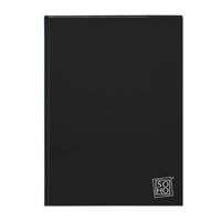 Luxe zwarte schrift gelinieerd - A5 formaat - schriften voor school / notitieboek - 160 pagina