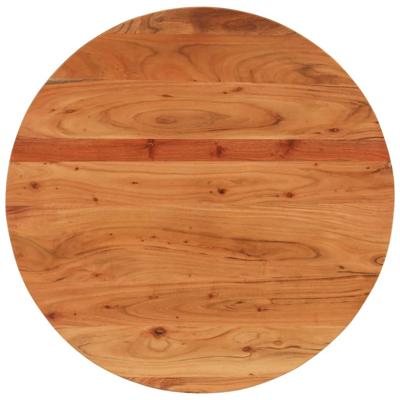 Tafelblad rond 80x2,5 cm massief acaciahout