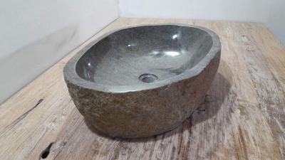 Waschbecken Stein RXL250314, 61x43x15 cm