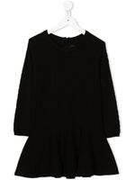 Givenchy Kids robe à manches longues - Noir