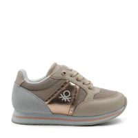 Benetton Bull Mix sneakers beige/roségoud - thumbnail