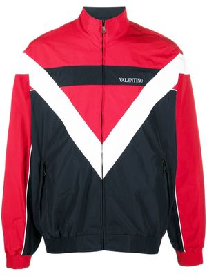 Valentino Garavani veste de sport à logo imprimé - Blanc