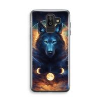 Wolf Dreamcatcher: Samsung Galaxy J8 (2018) Transparant Hoesje