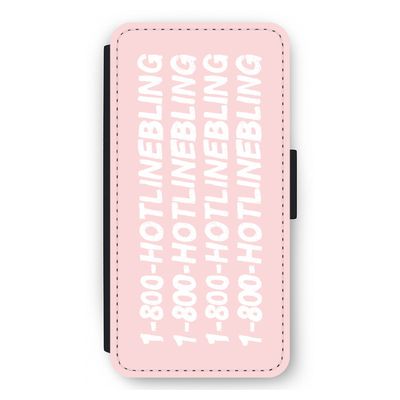 Hotline bling pink: iPhone 12 Pro Max Flip Hoesje