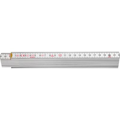 Hultafors Duimstok 4000 2m - wit - HU109711 HU109711