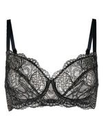 Hanro soutien-gorge en dentelle - Noir - thumbnail