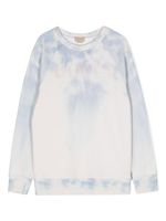 Gucci Kids sweat en coton à logo imprimé - Bleu - thumbnail