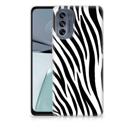 Motorola Moto G62 5G | TPU Hoesje | Zebra