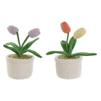 Deurhouder Home ESPRIT 14 x 14 x 30 cm (2 Stuks)