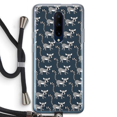 Makis: OnePlus 7 Pro Transparant Hoesje met koord