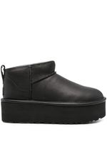 UGG bottines Ultra Mini à semelle plateforme - Noir