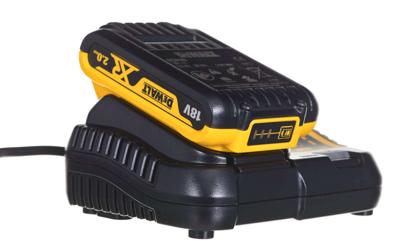 Dewalt DCD709D2T slagmoersleutel met batterij en lader