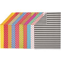 Creativ Company Bedrukt karton kleur a4, 20 vellen, 250gr.