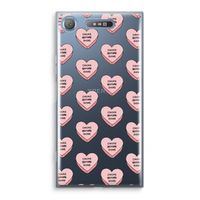 Chicks before dicks: Sony Xperia XZ1 Transparant Hoesje