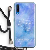 Sterrenbeeld - Licht: Samsung Galaxy A50 Transparant Hoesje met koord
