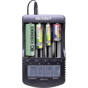 VOLTCRAFT CC-2 Batterijlader NiMH, NiCd, Li-ion AA (penlite), AAA (potlood), C (baby), Sub-C, 26650, 26500, 18650, 17670, 18490, 17500, 17355, 16340, 14500,