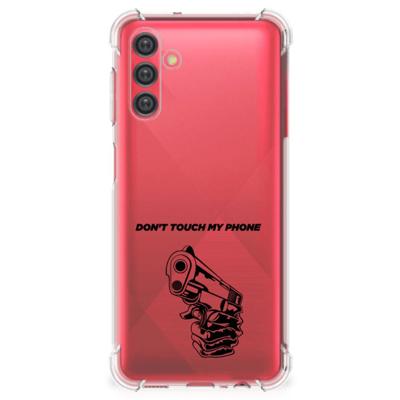 Samsung Galaxy A13 5G | A04s Anti Shock Case Gun Don't Touch My Phone Samsung Galaxy A13 5G | A04s Anti Shock Case Gun Don't Touch My Phone