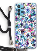 Hibiscus Flowers: Samsung Galaxy A32 4G Transparant Hoesje met koord
