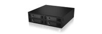 ICY BOX IB-2242SAS-12G HDD-/SSD-behuizing Zwart 2.5"