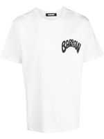 BARROW t-shirt en coton à logo imprimé - Blanc