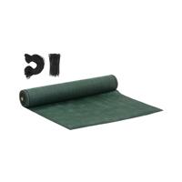 Hekwerknet - HDPE-stof - 50 x 1,2 m - materiaaldichtheid 150 g/m² - weerbestendig - inclusief montagemateriaal