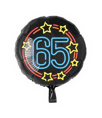 Neon folie ballon 65