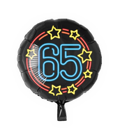 Neon folie ballon 65