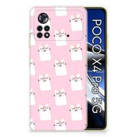 Xiaomi Poco X4 Pro 5G | TPU Hoesje | Sleeping Cats