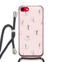 Dancing #3: iPhone SE 2020 Transparant Hoesje met koord Dancing #3: iPhone SE 2020 Transparant Hoesje met koord