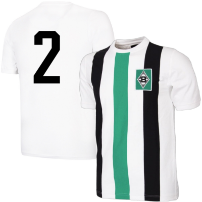 Borussia Monchengladbach Retro Voetbalshirt 1972-73 + 2 (Vogts)