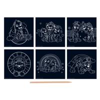Creative Craft Group Scratch kaarten paw patrol set, 7dlg.