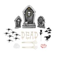 Decoratieset Halloween Grafstenen