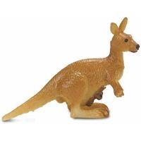 Safari Kangoeroes speelset 2,5 cm bruin 192-delig - thumbnail