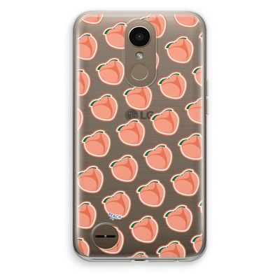 Just peachy: LG K10 (2017) Transparant Hoesje