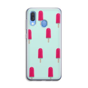 Waterijsje: Samsung Galaxy A40 Transparant Hoesje