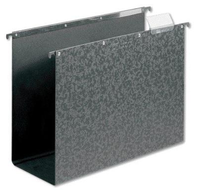 Hangmap elba vertic a4 80mm hardboard zwart