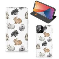 Smartphone hoesje voor iPhone 12 Pro Max Konijntjes