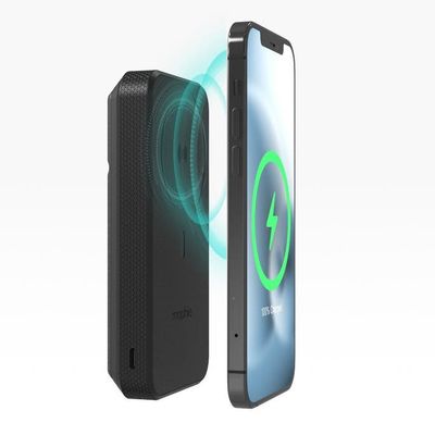 Mophie Snap + powerstation stand 10000 mAh Draadloos opladen Zwart