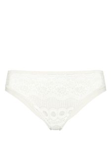 ERES culotte Glycine en dentelle ajourée - Blanc