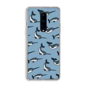 Narwhal: OnePlus 8 Transparant Hoesje