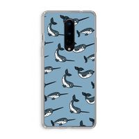 Narwhal: OnePlus 8 Transparant Hoesje